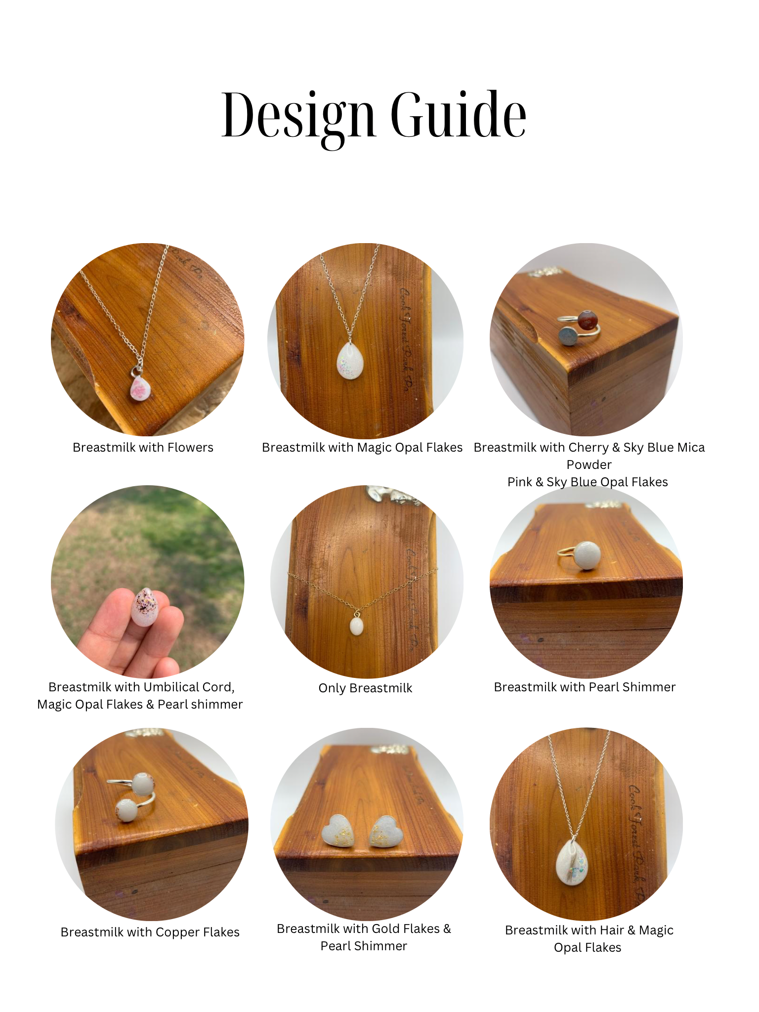 DIY Breastmilk Oval Adjustable Ring DIY Breastmilk Jewelry 